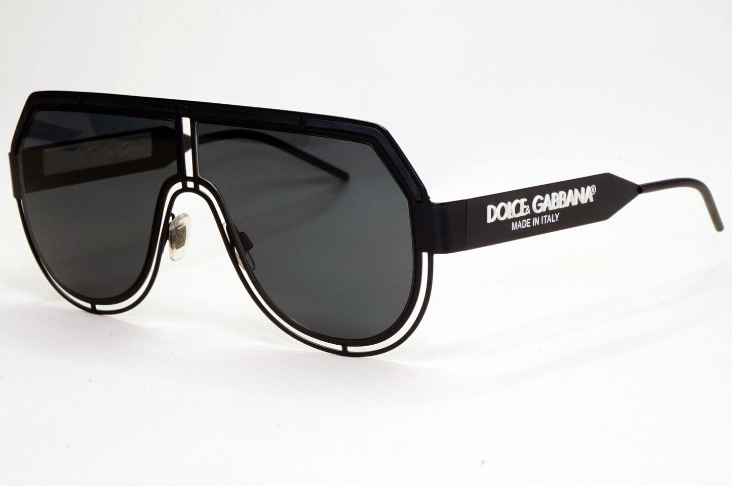 Dolce & Gabbana 2021 Black Pilot Metal Sunglasses DG 2231 3276/87 270924