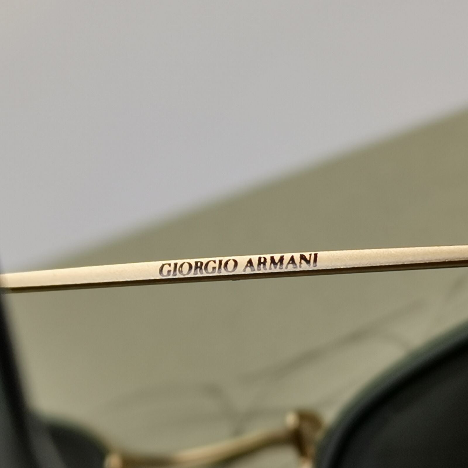 Authentic Giorgio Armani 1997 Vintage Sunglasses Rectangle Mens Womens 248 996