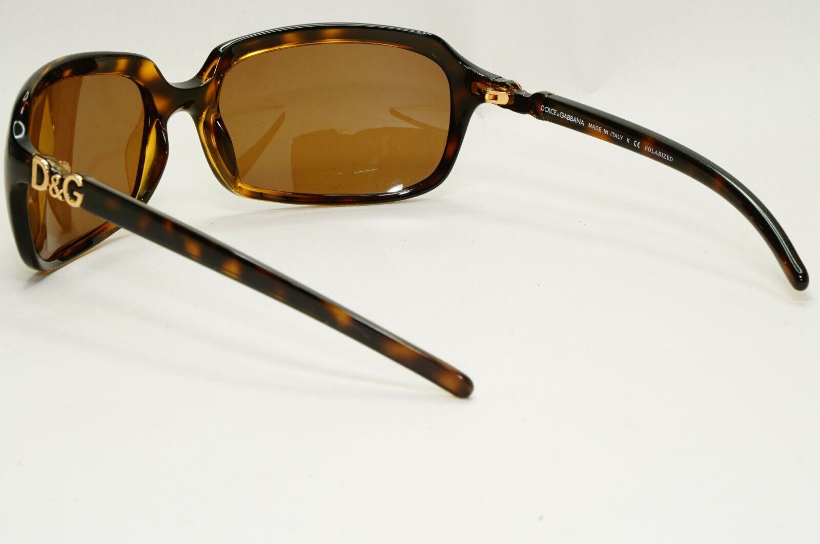 Dolce & Gabbana Sunglasses 2008 Vintage Brown Wrap D&G DD 2192 502/83 031124