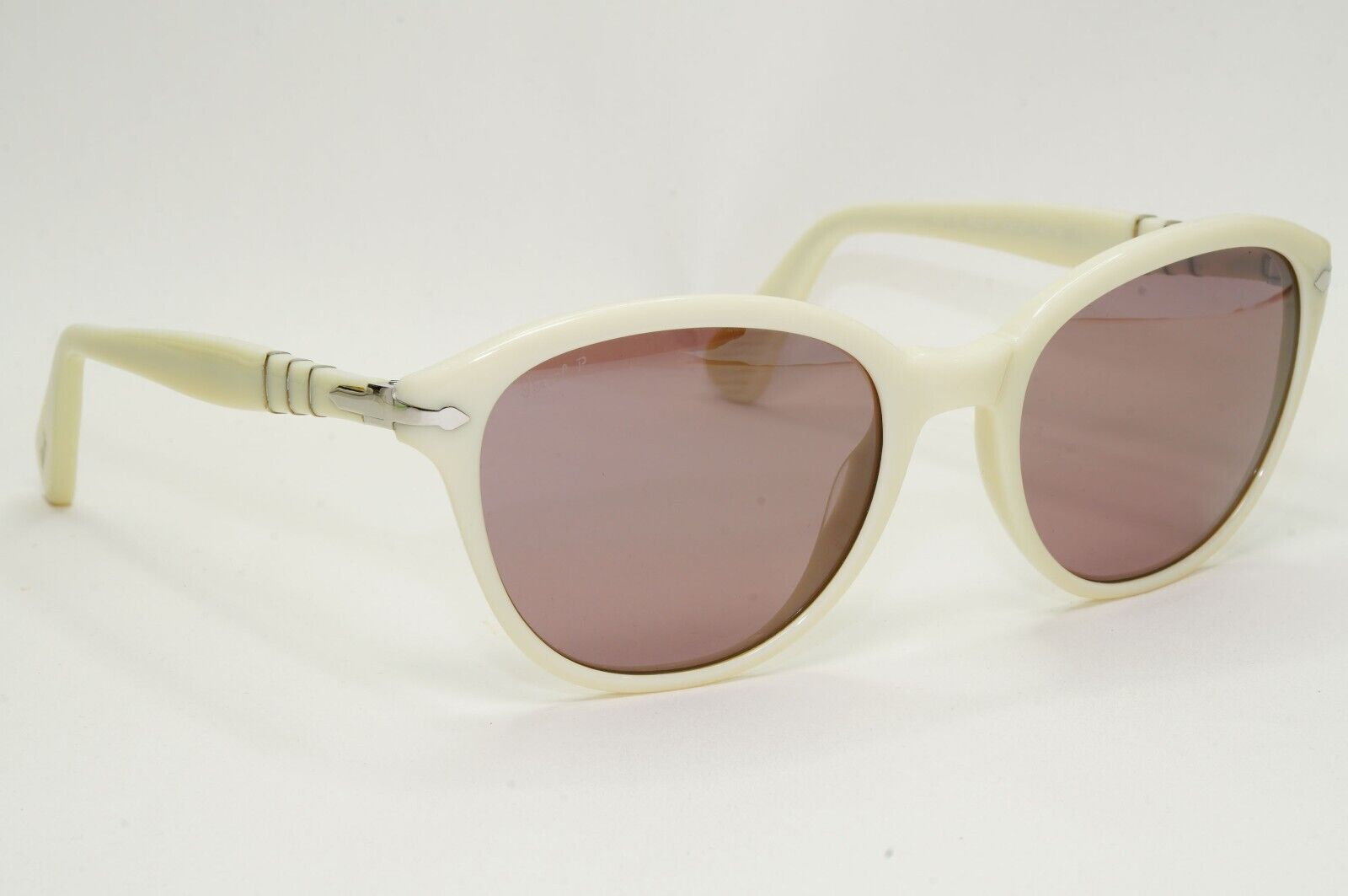 Persol Sunglasses 2012 Capri White Photochromatic Ivory 3025-S 963/4P 53mm