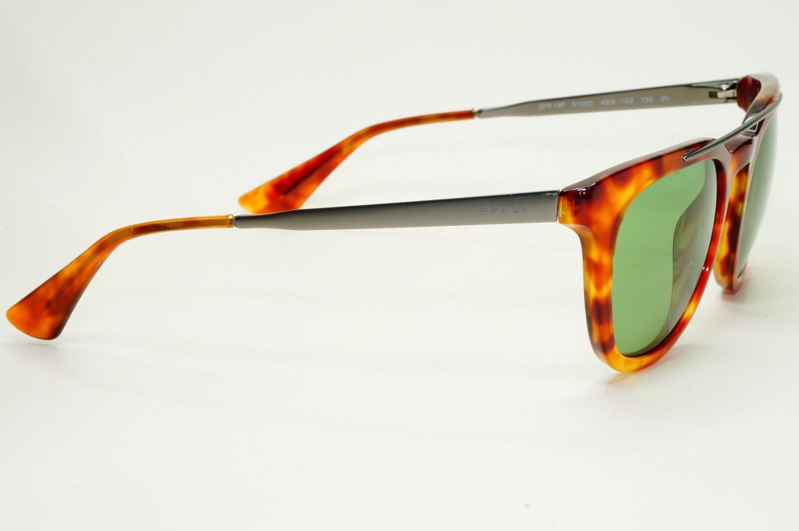 Prada Sunglasses 2013 Brown Green Square PR13PS SPR 13P 4BW-1G2 51mm 050824