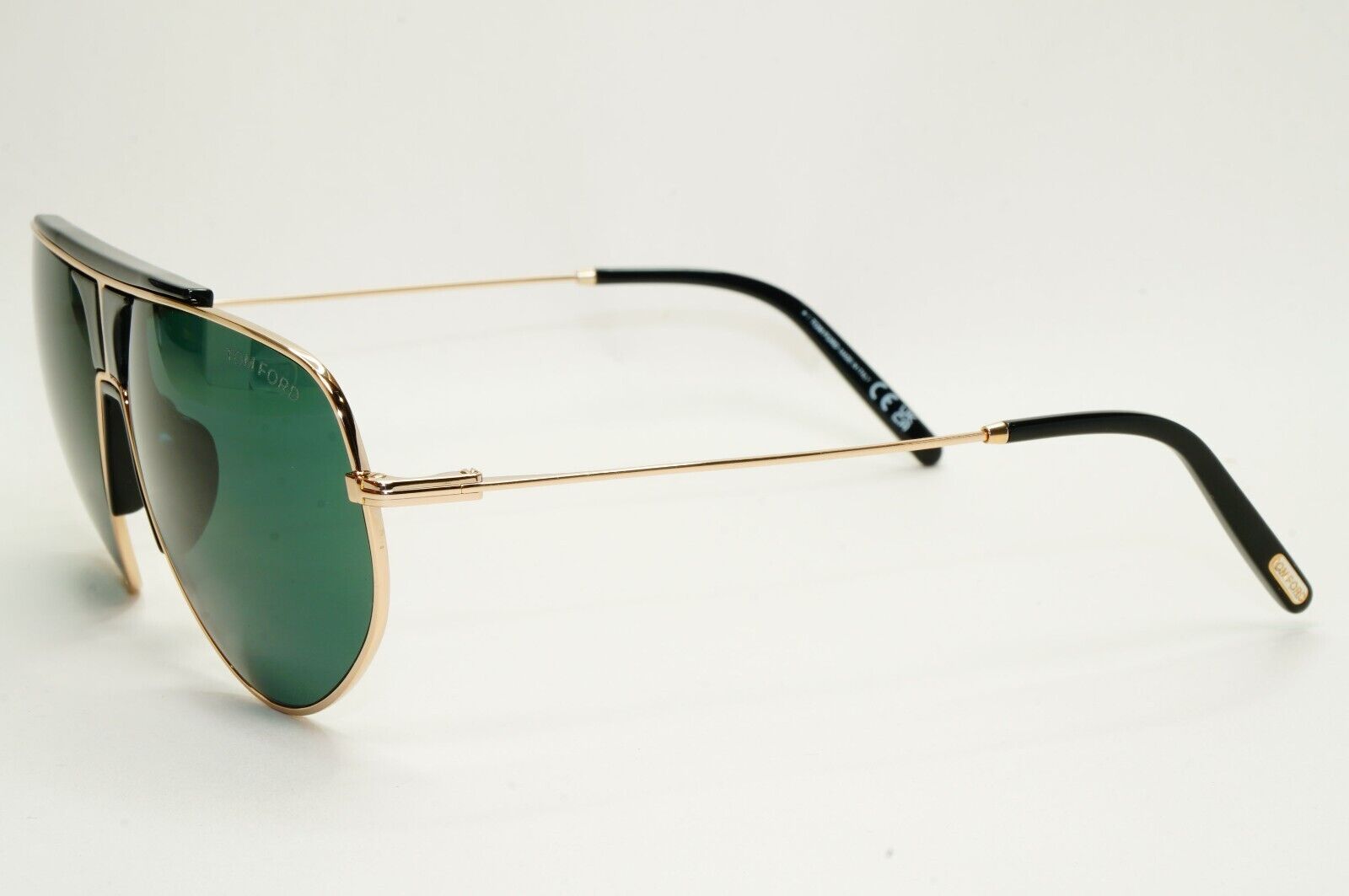 Tom Ford Sunglasses Addison Gold Black Green Pilot Square FT0928 TF 928 28V 61mm