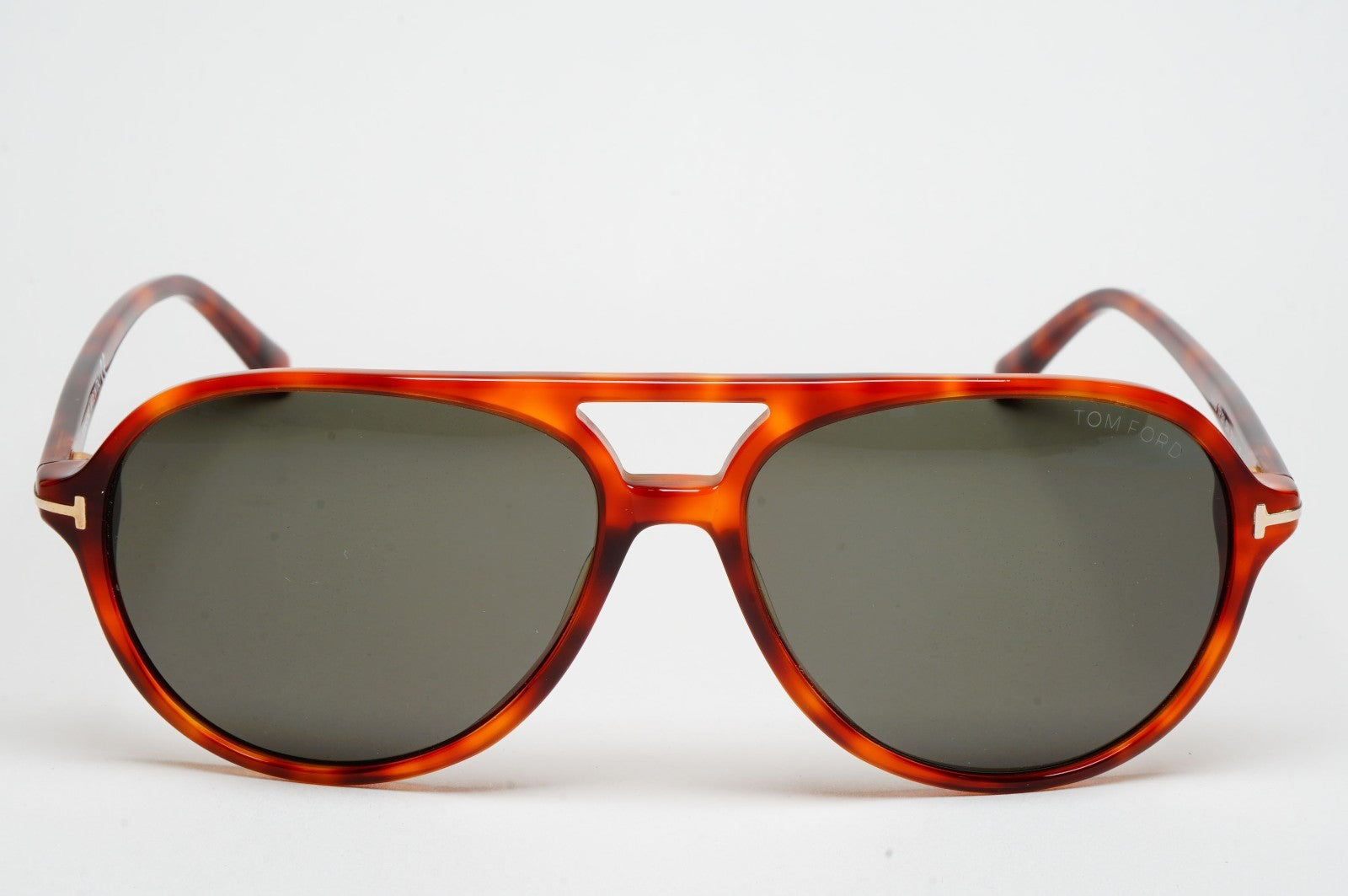 Tom Ford Sunglasses Jared Brown Tortoise Green Pilot FT0331 TF 331 52N 58mm
