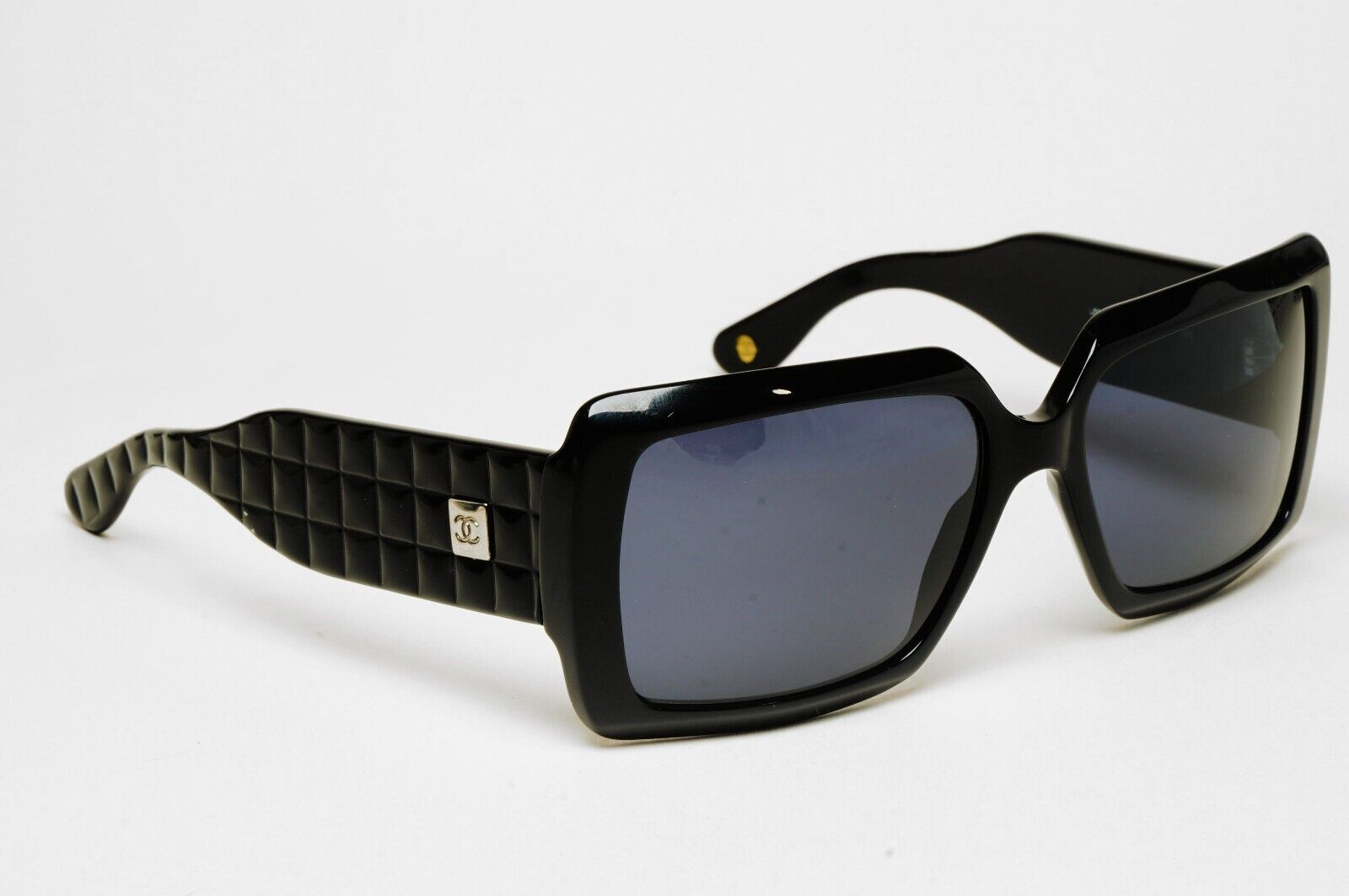 Chanel Sunglasses 2007 Vintage Square Quilted 5028 c.501/91 58mm 210125