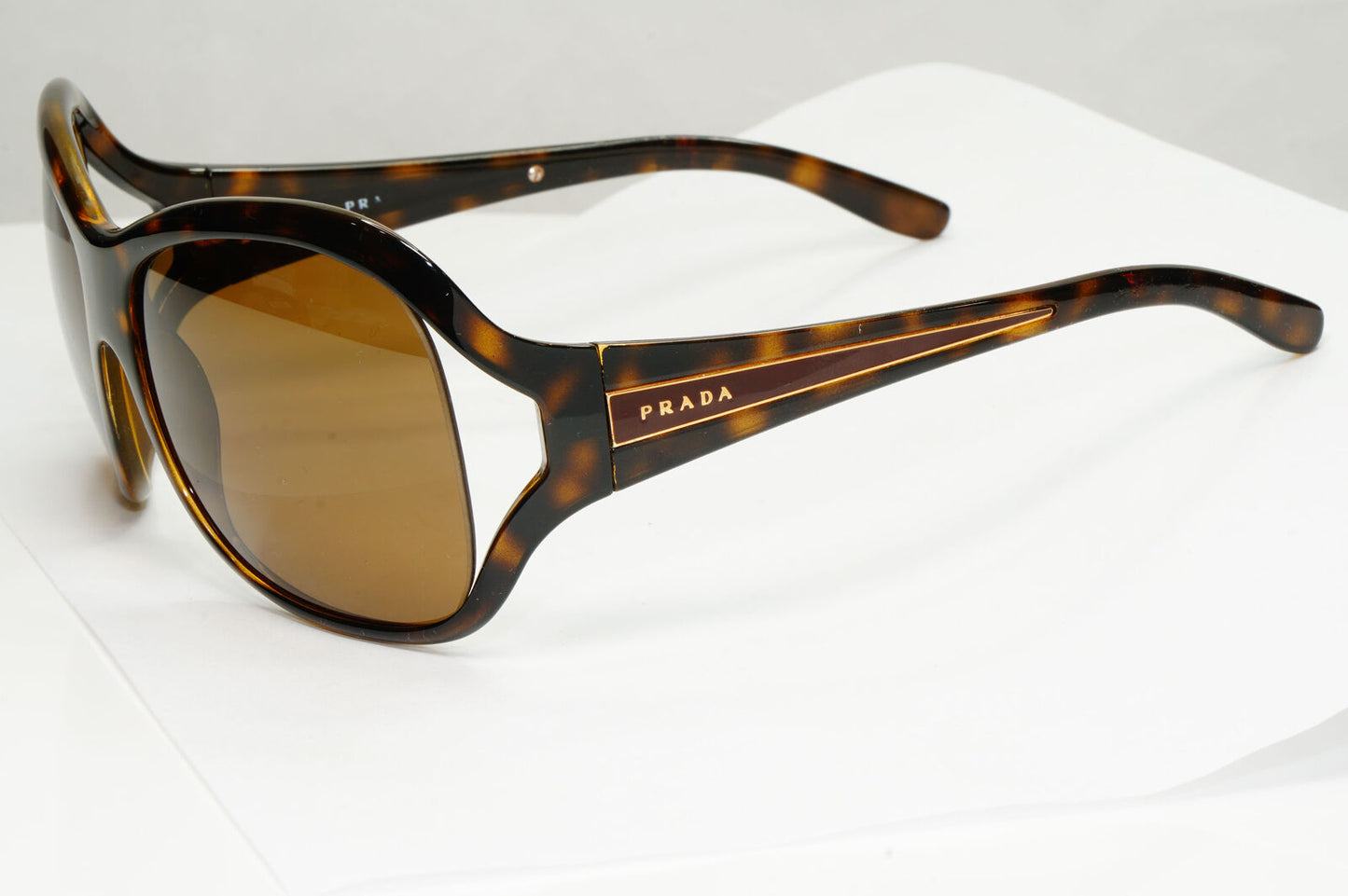 Prada 2009 Sunglasses Brown Tortoiseshell Square PR05LS SPR 05L 2AU-6S1 030123
