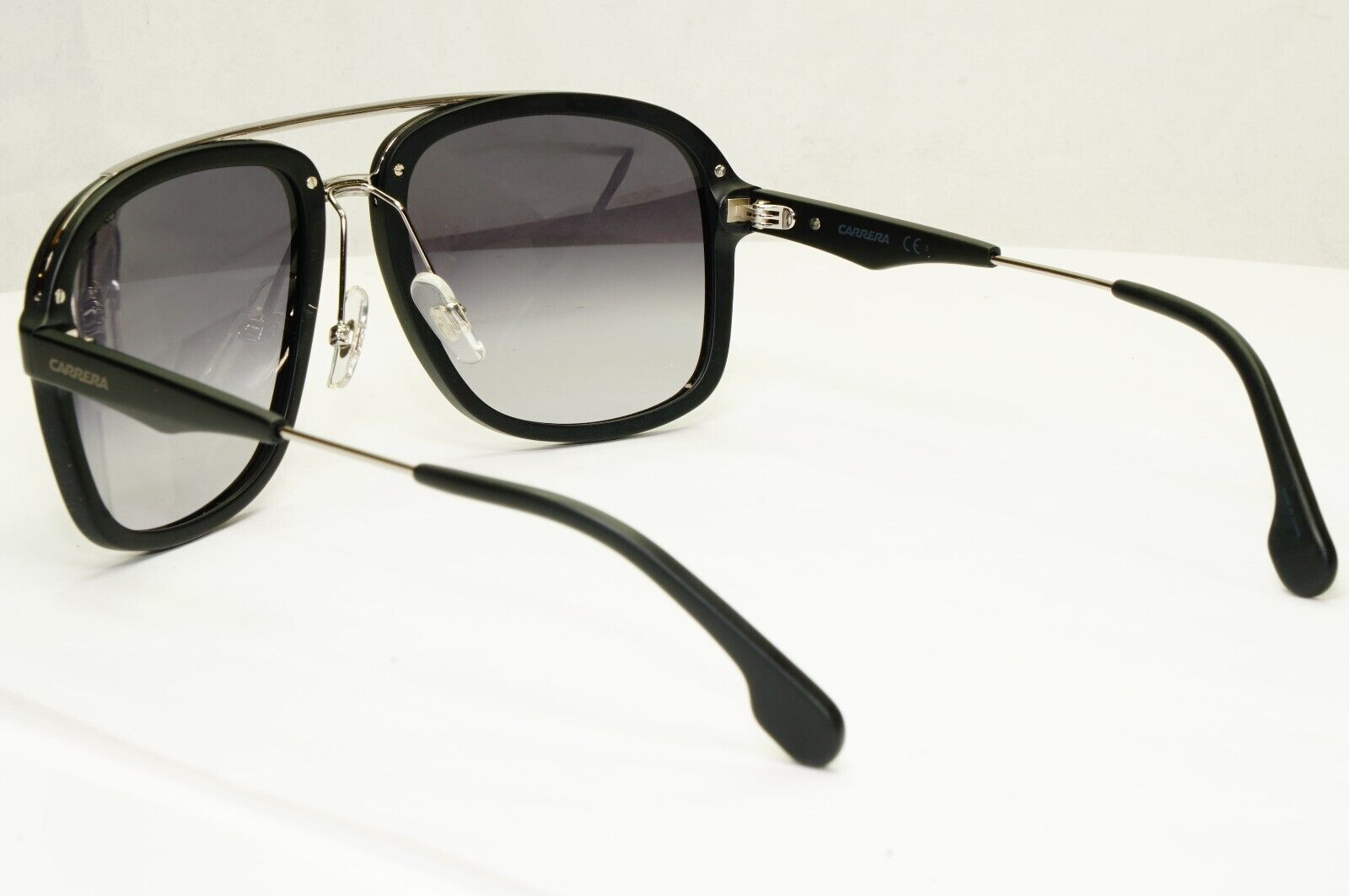 Carrera Black GradientSunglasses Smoke Square Pilot Mens Designer 133/S TI79O