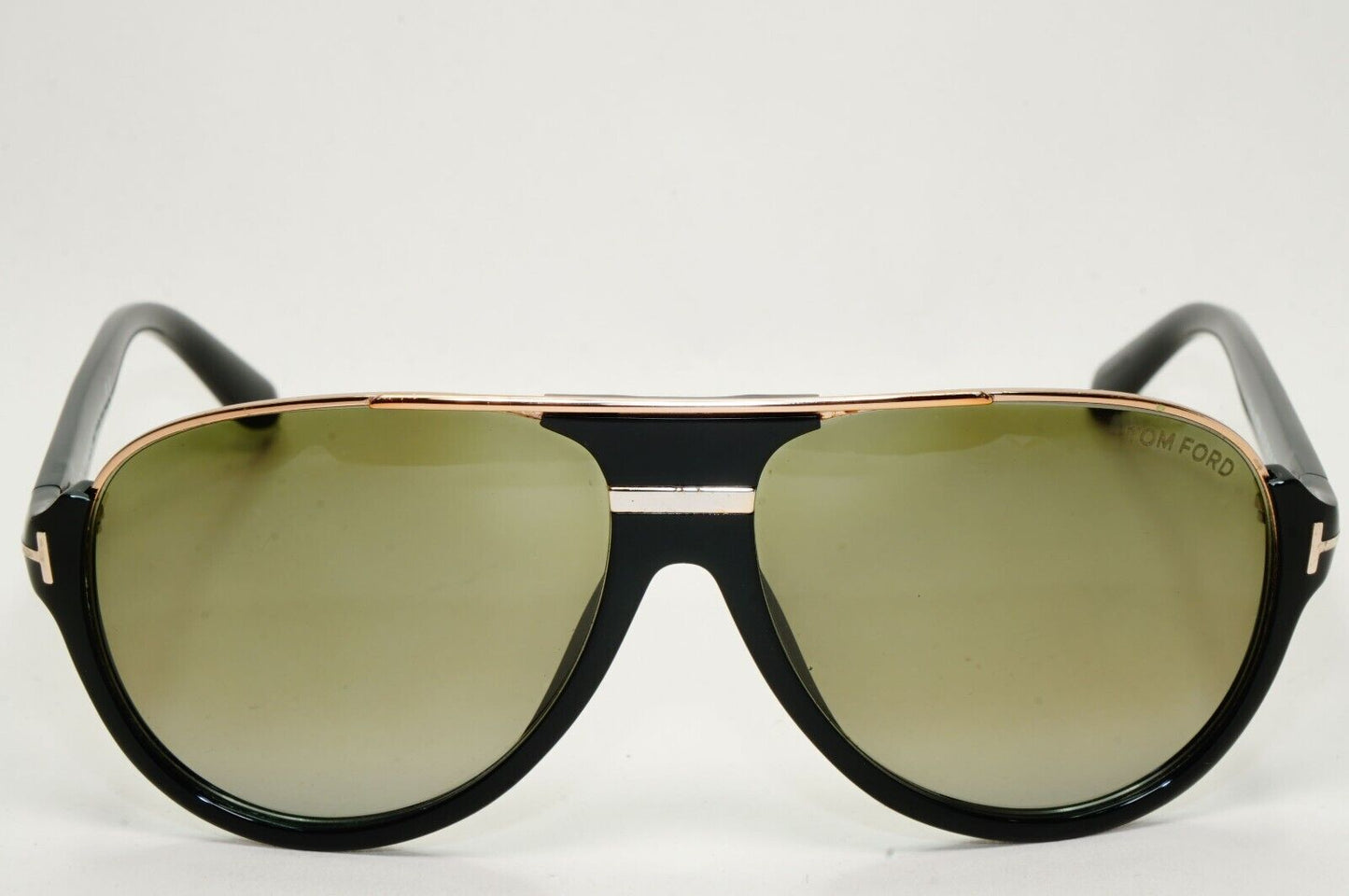 Tom Ford Sunglasses Dimitry Black Gold Green Pilot FT0334 TF 334 01P 311024