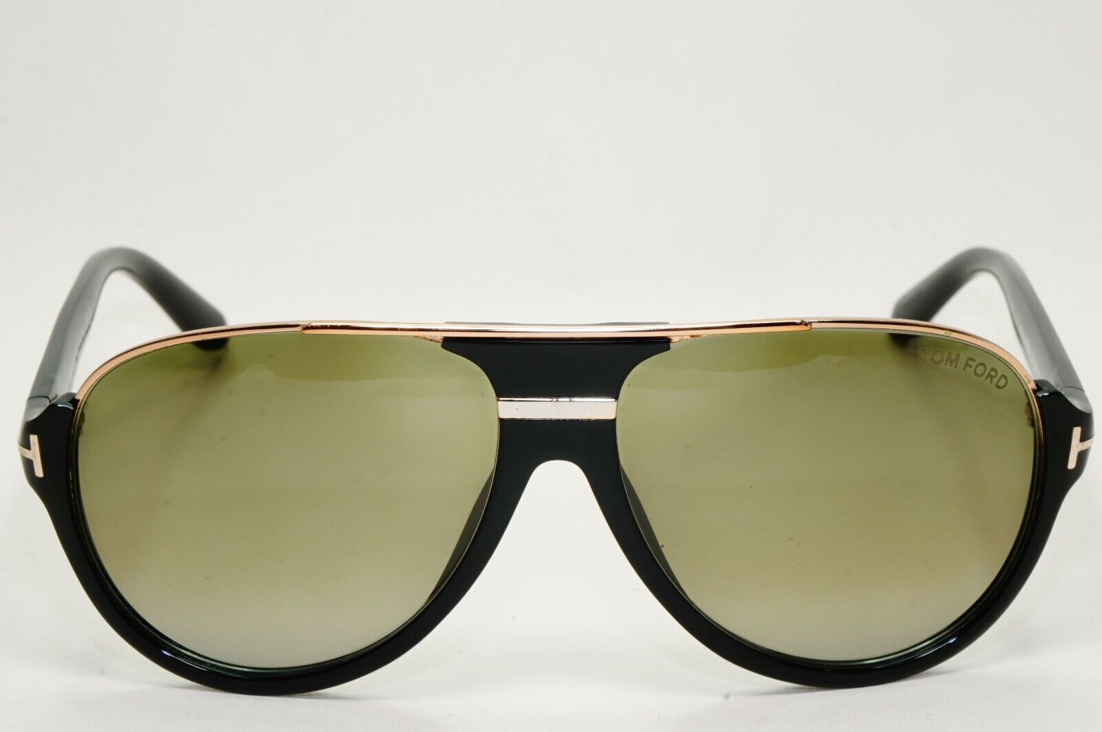 Tom Ford Sunglasses Dimitry Black Gold Green Pilot FT0334 TF 334 01P 311024