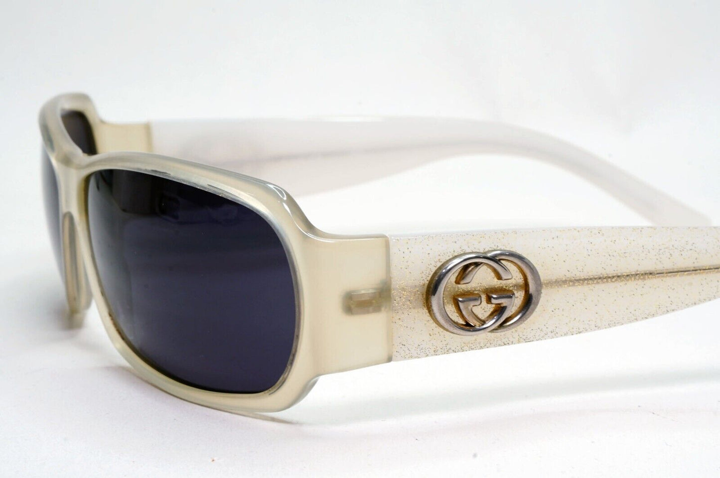Gucci Sunglasses 2005 Vintage Cream White Black Unisex GG 2935/S EOODA 041124