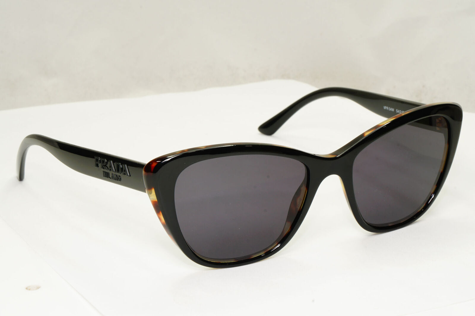Prada Sunglasses Black Square Glossy PR04WV VPR 04W 389-1O1 180323