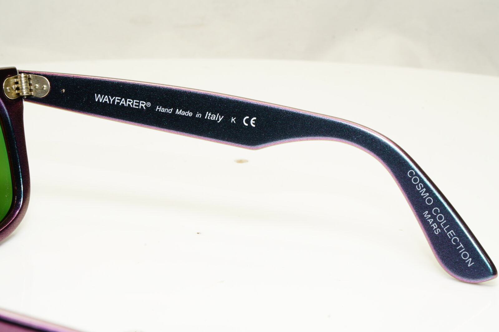Authentic Ray-Ban Wayfarer Cosmo Mars Mirror Rare Sunglasses RB 2140 6111/69