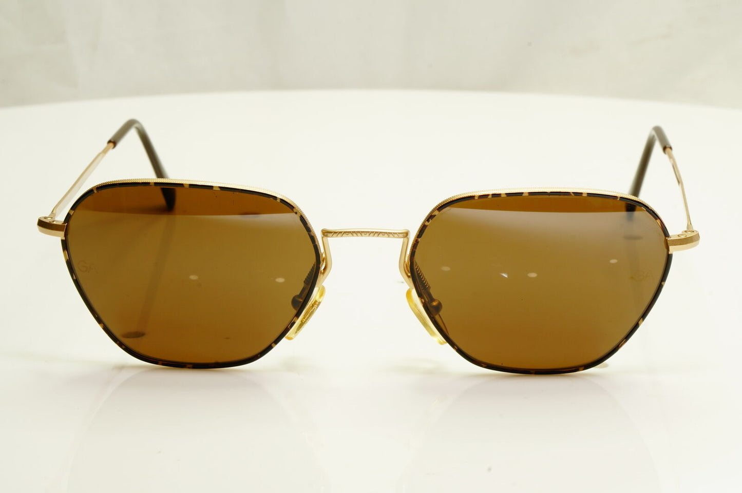 Authentic Giorgio Armani 1997 Vintage Sunglasses Metal Brown Mens Womens 619 746