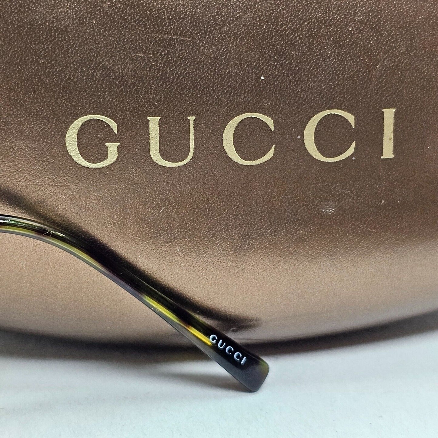 Gucci Sunglasses 2009 Vintage Light Weight Pilot Brown GG 1852/S 6LBK3 301024