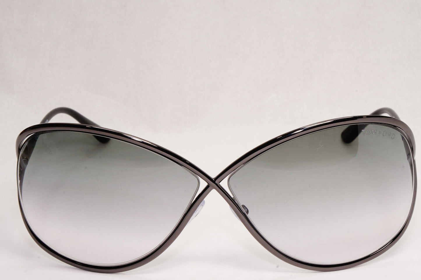 Tom Ford Sunglasses Miranda Gunmetal Gradient Grey Smoke Metal FT0130 TF 130 08B