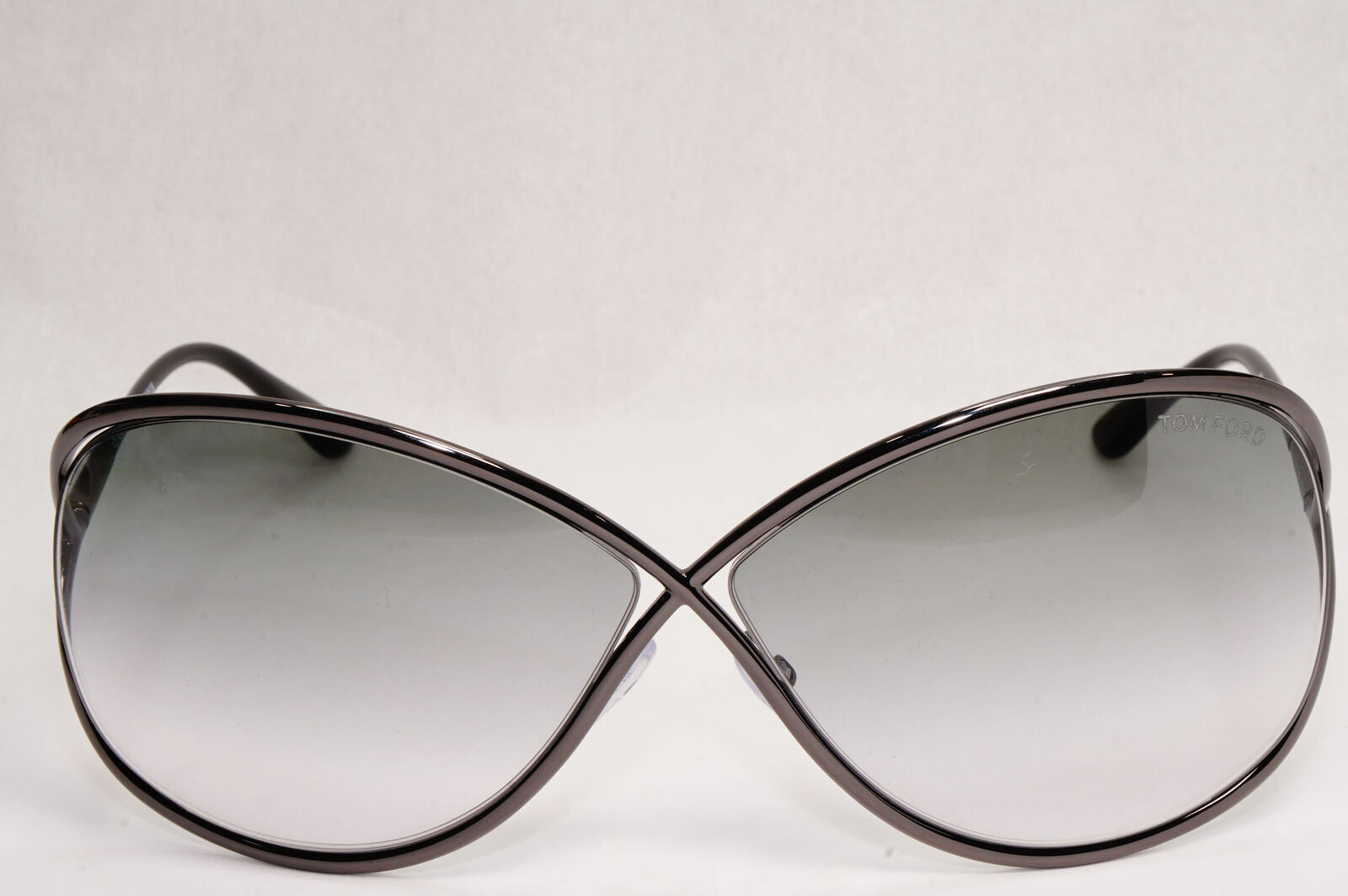 Tom Ford Sunglasses Miranda Gunmetal Gradient Grey Smoke Metal FT0130 TF 130 08B
