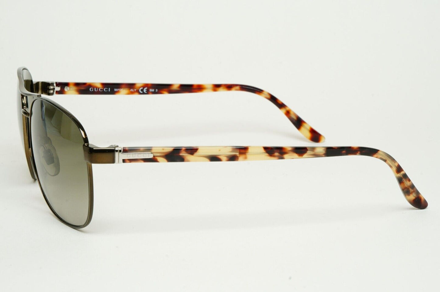 Gucci Sunglasses 2011 Vintage Pilot Brown Grey Unisex GG 2220/S W04HA 060125