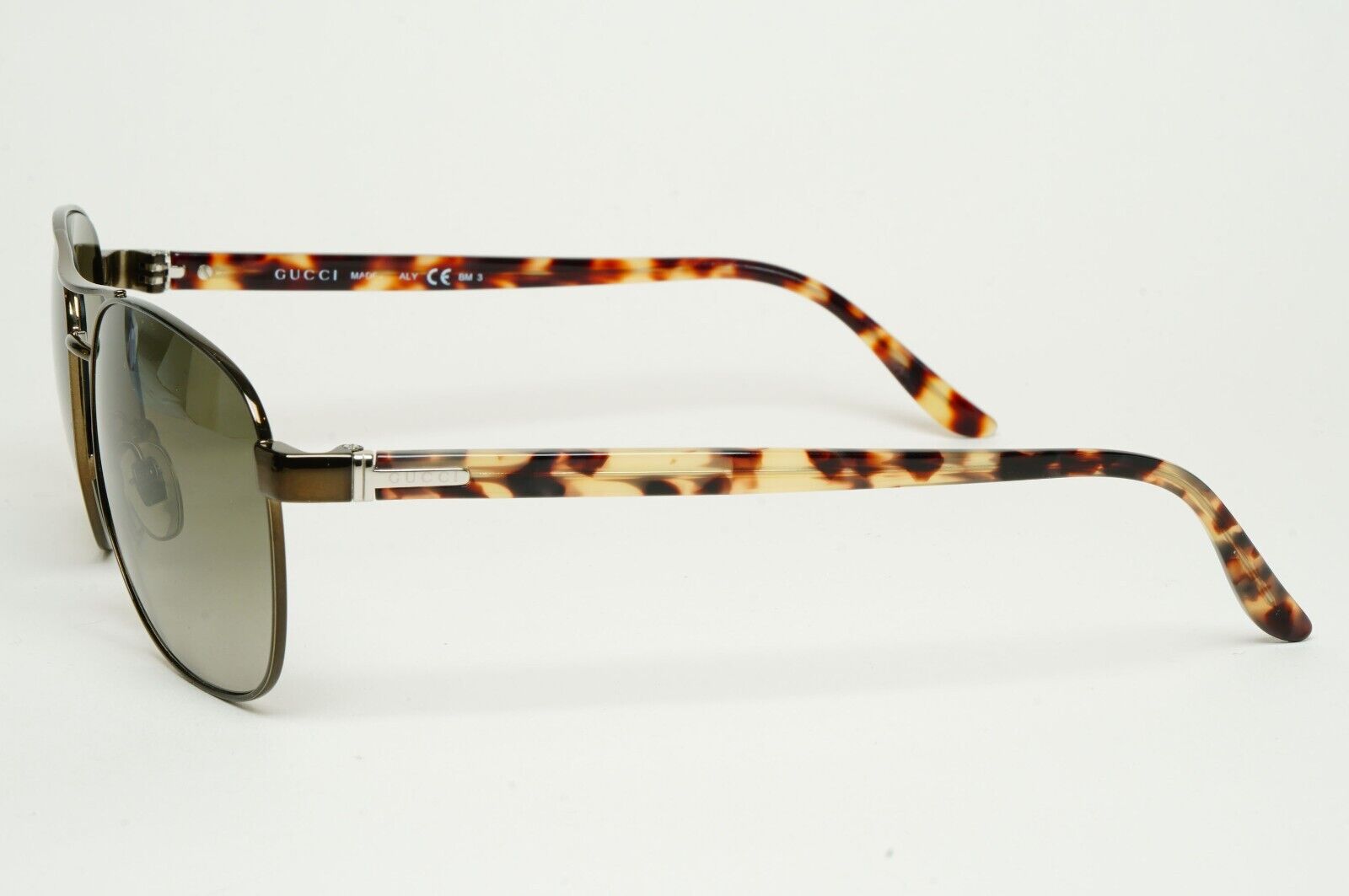 Gucci Sunglasses 2011 Vintage Pilot Brown Grey Unisex GG 2220/S W04HA 060125