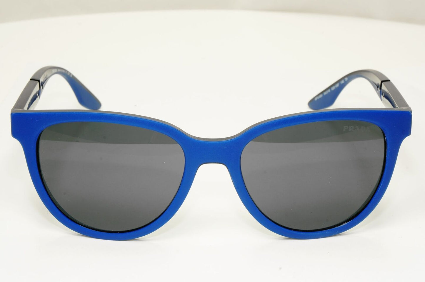 Prada Sunglasses Blue Black Navy Square Red Stripe PS05XS SPS 05X 02S-06F