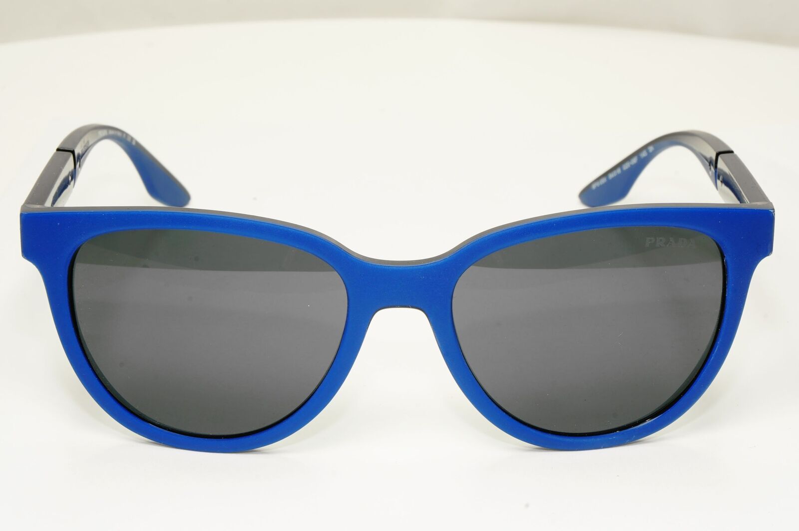 Prada Sunglasses Blue Black Navy Square Red Stripe PS05XS SPS 05X 02S-06F