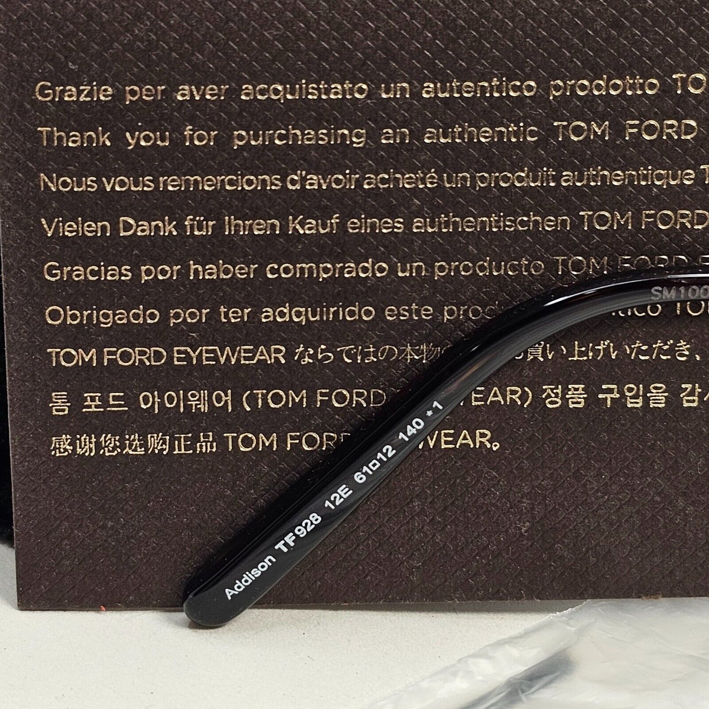 Tom Ford Sunglasses Addison Ruthenium Grey Yellow Brown Pilot FT0928 TF 928 12E