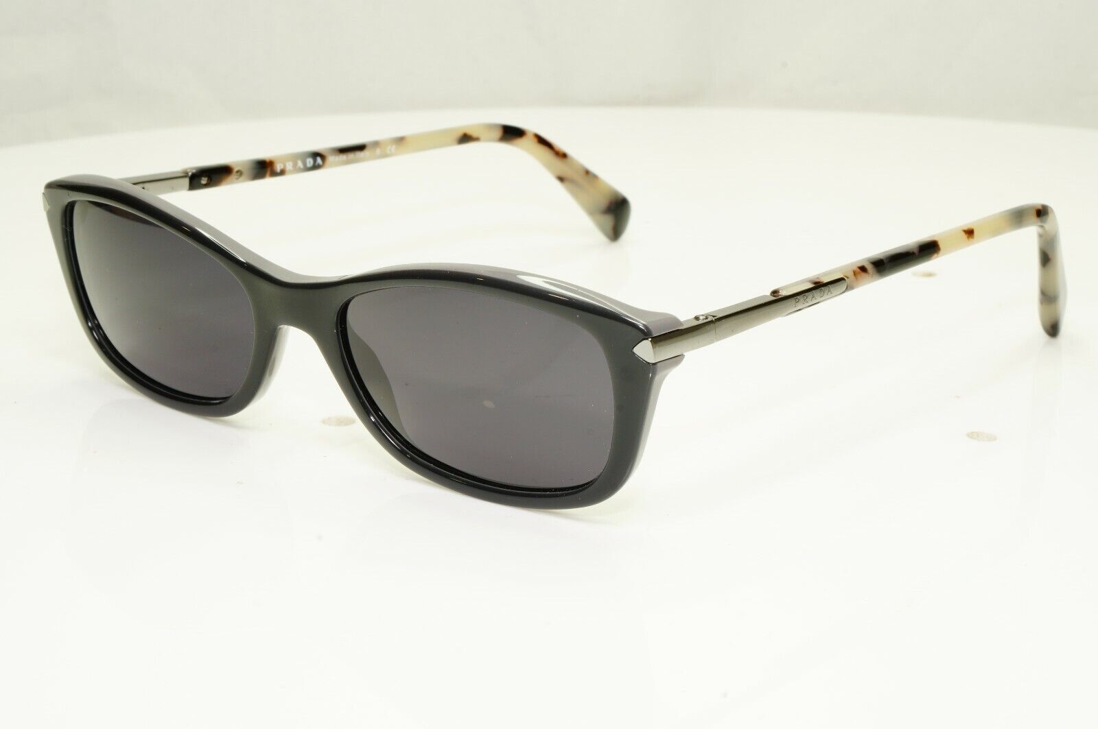 Authentic PRADA Womens Vintage Sunglasses Grey HAVANA VPR 04P TFN-101 27735