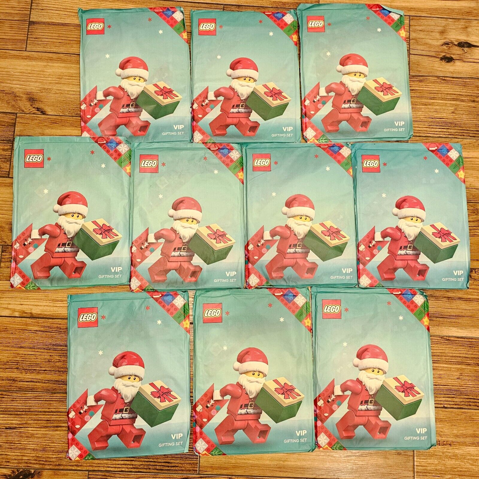 LEGO Job Lot 10 x VIP Gifting Gift Wrapping Packing Set Christmas Bag Wholesale