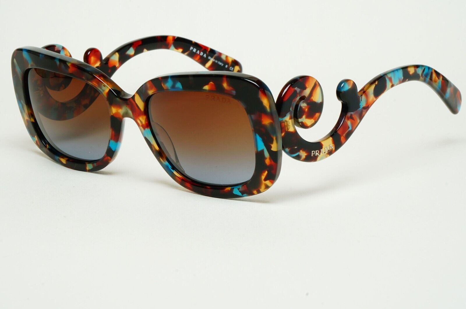 Prada Sunglasses Baroque Swirl Fantasy Marble PR27OS SPR 27O NAG-0A4 290125