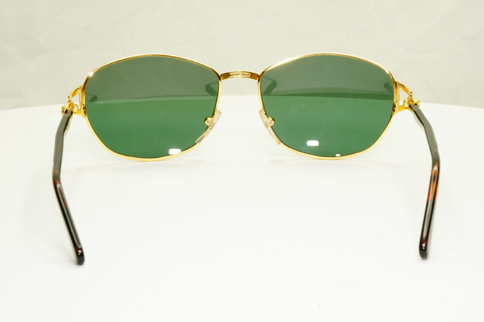 Gianni Versace 1995 Vintage Gold Medusa Green Brown Sunglasses MOD G29 COL 03L