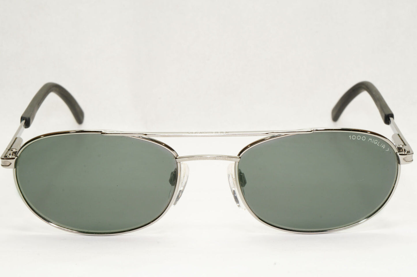 Chopard Sunglasses 1996 Vintage 1000 Miglia Silver Grey Oval C805 6062 191223