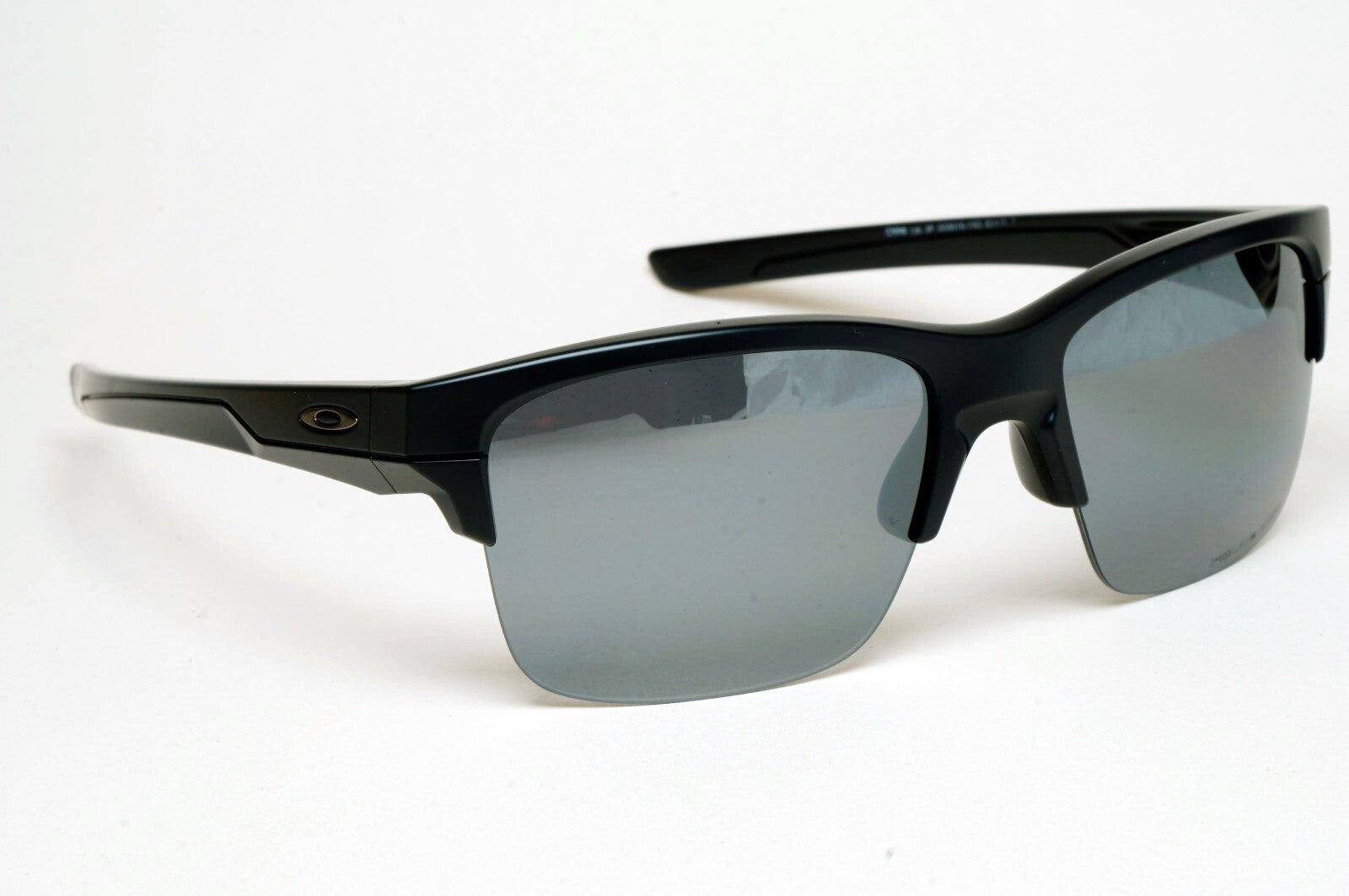 Oakley Sunglasses Polarized Thinklink Black Matte Iridium Grey Square OO 9316 11