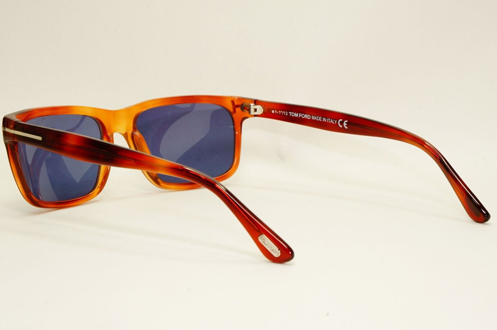 Tom Ford Sunglasses Hugh Brown Havana Square Gold FT0337 TF 337 52B 55mm