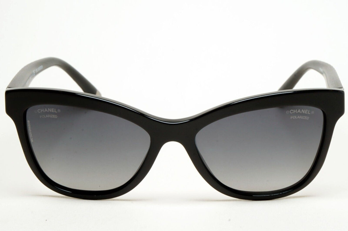 Chanel Sunglasses Polarized Black Grey Gradient Square 5330 c.501/S8 56mm 241124
