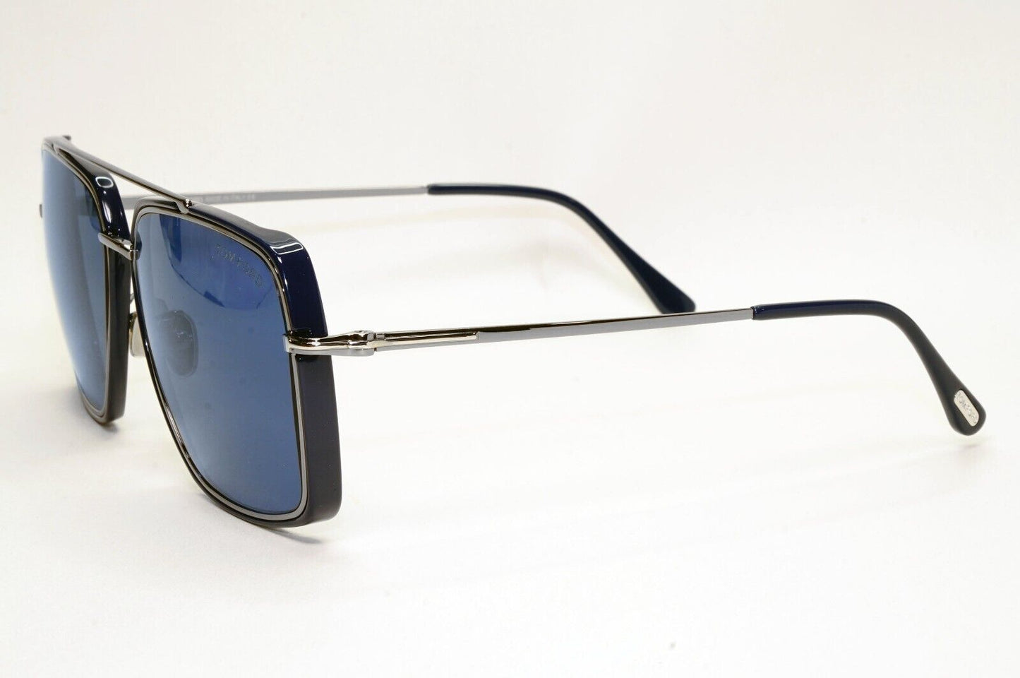 Tom Ford Sunglasses Lionel Dark Blue Silver Gunmetal FT0750-F TF 750-F 90V 62mm