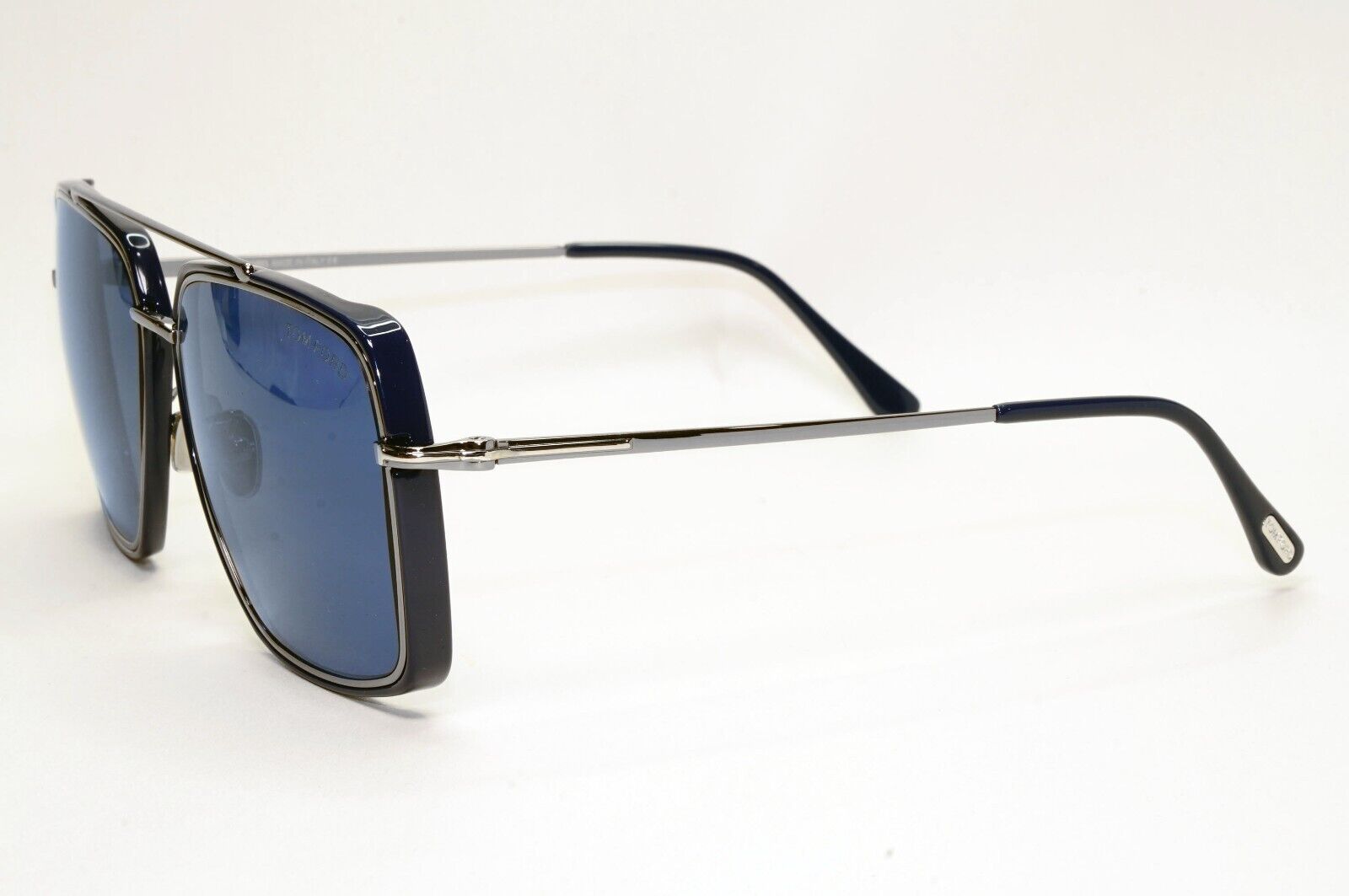 Tom Ford Sunglasses Lionel Dark Blue Silver Gunmetal FT0750-F TF 750-F 90V 62mm