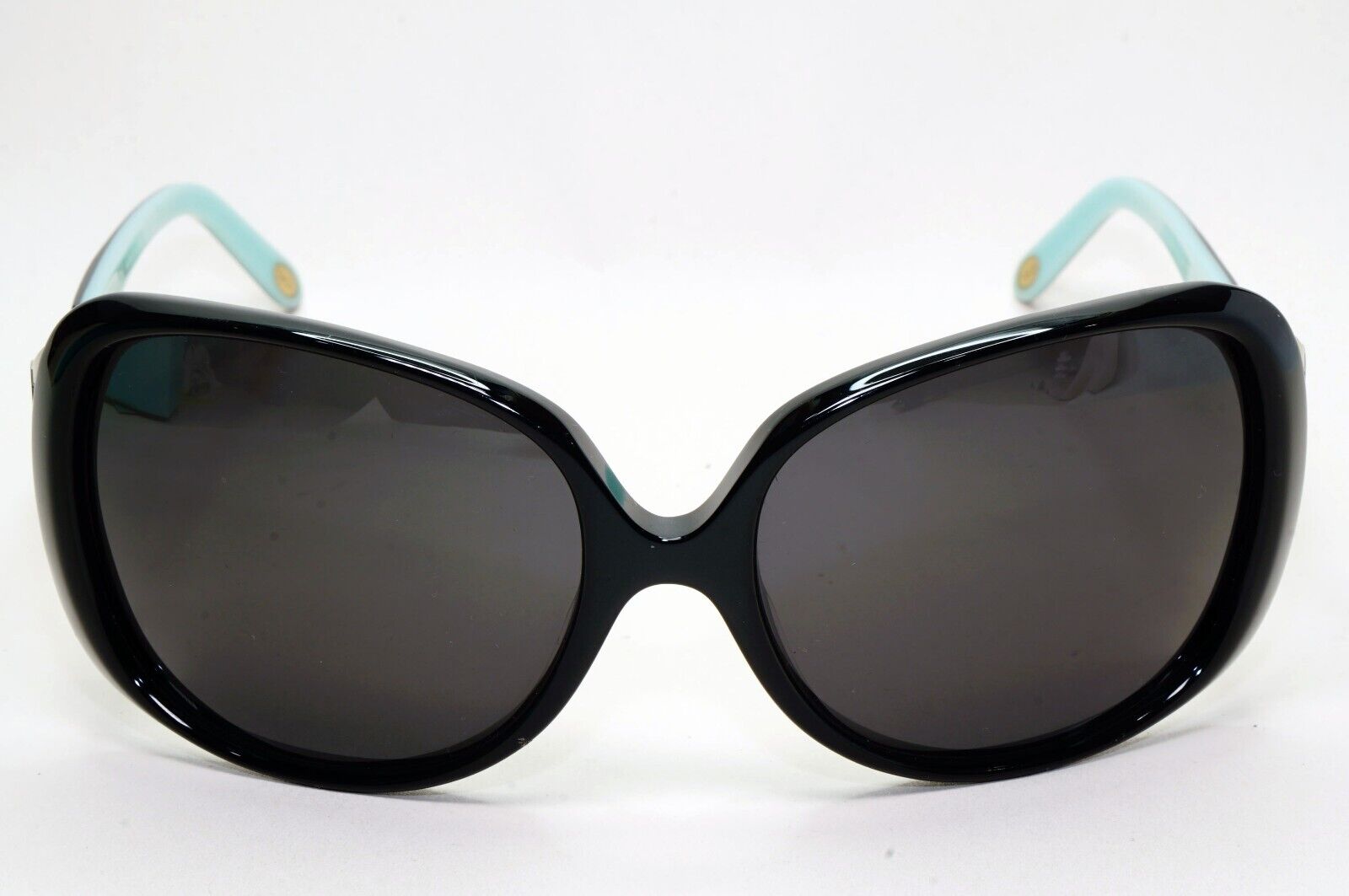 Tiffany & Co Sunglasses Crystal Keys Black Silver Large TF 4055-B 8001/4L 131024