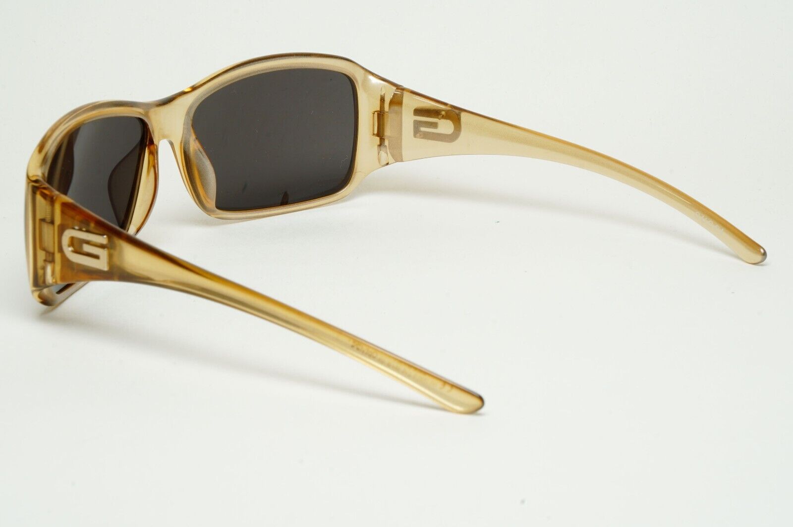 Gucci Sunglasses 2000 Vintage Black Honey Brown Transparent GG 2550/S LV6 310125