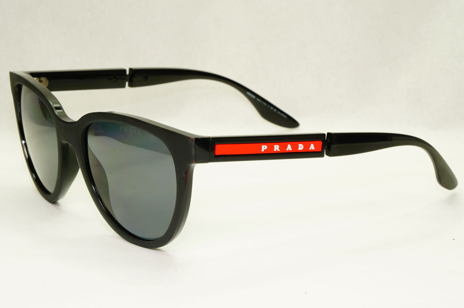 Prada Sunglasses Polarized Black Sunglasses Square PS05XS SPS 05X DG0-02G 54mm