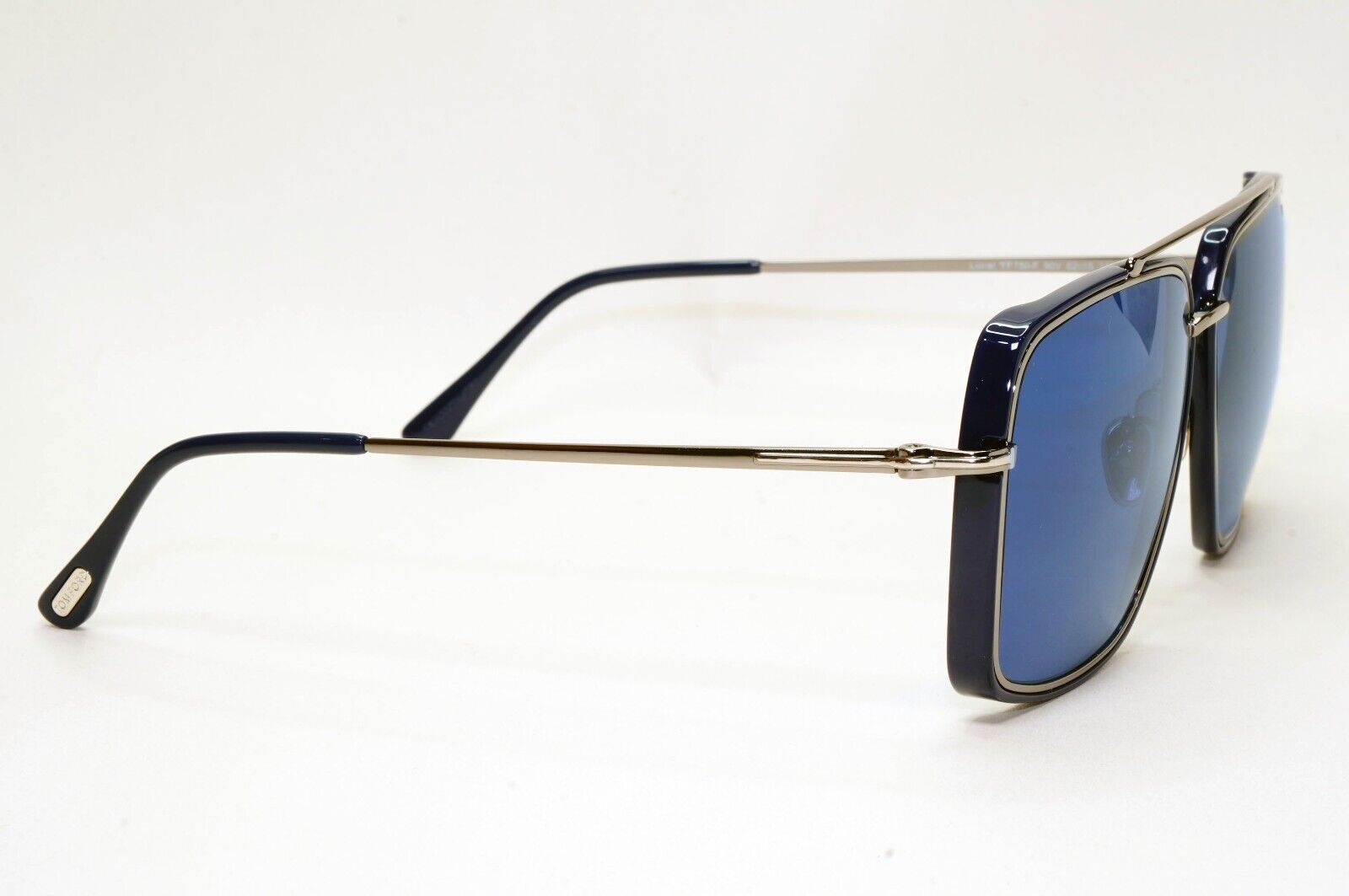 Tom Ford Sunglasses Lionel Dark Blue Silver Gunmetal FT0750-F TF 750-F 90V 62mm
