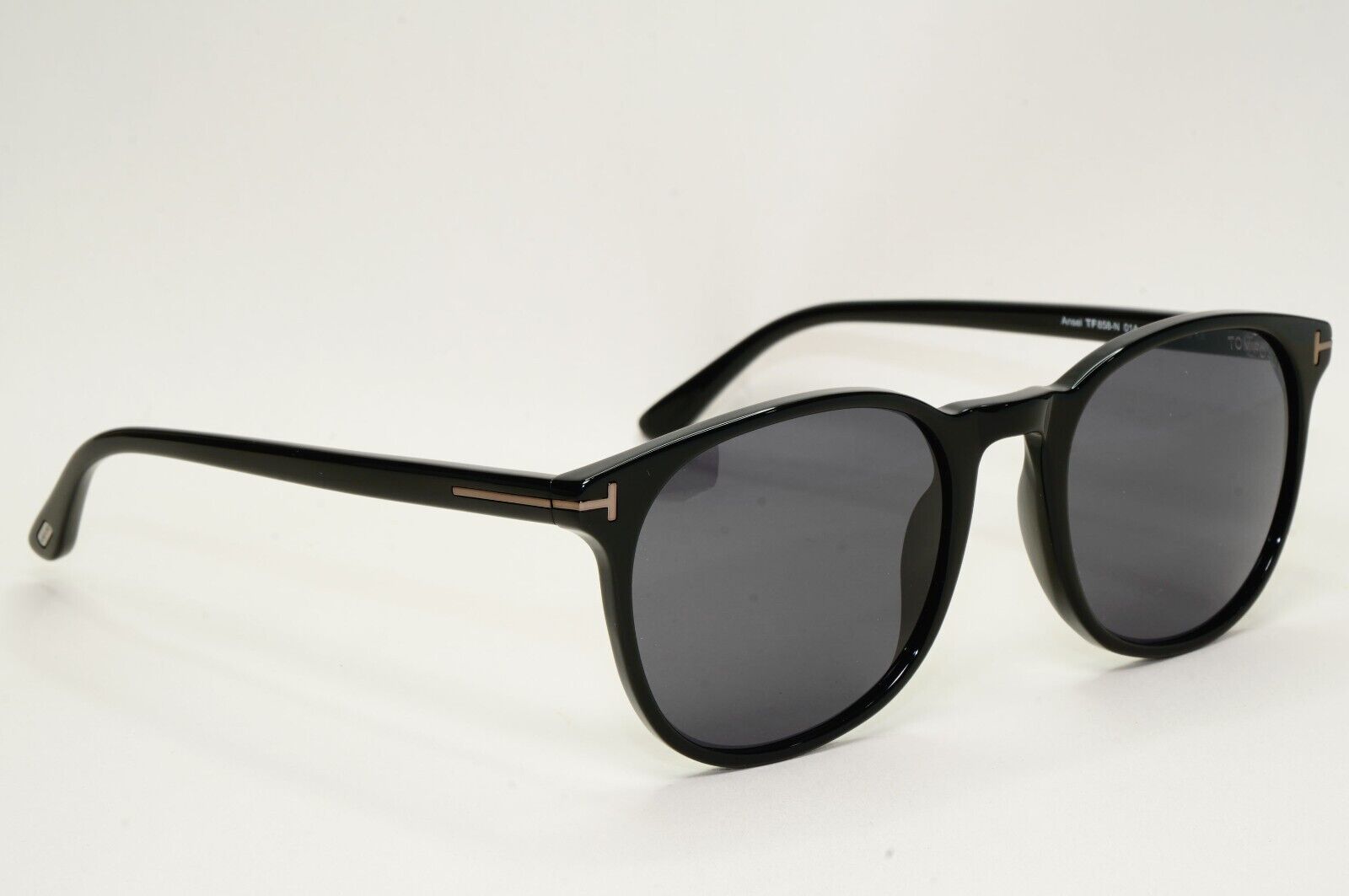 Tom Ford Sunglasses Ansel Black Glossy Square FT 0858-N TF 858-N 01A 53mm
