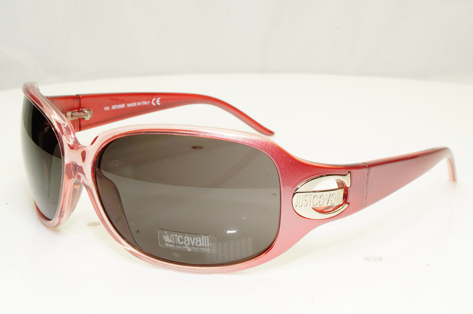 Authentic Just Cavalli Womens Vintage Sunglasses Pink JC 35S Q26 34819