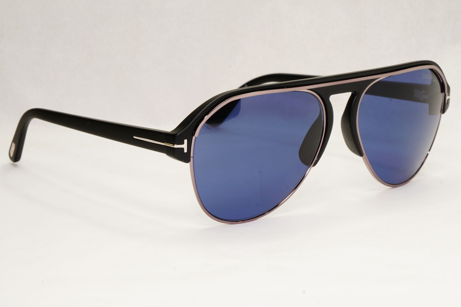 Tom Ford Sunglasses Marshall Black Blue Pilot FT0929 TF 929 Marshall 02V