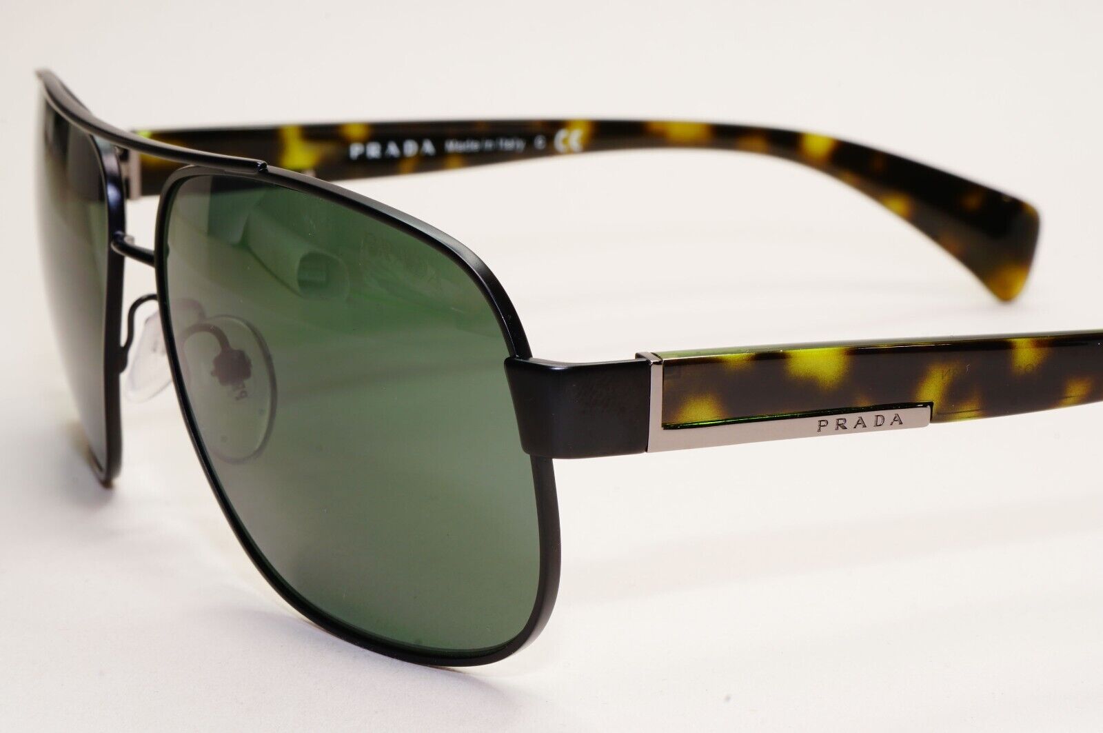Prada Sunglasses 2012 Vintage Green Tortoise Black PR52PS SPR 52P 1BO-3O1 050824
