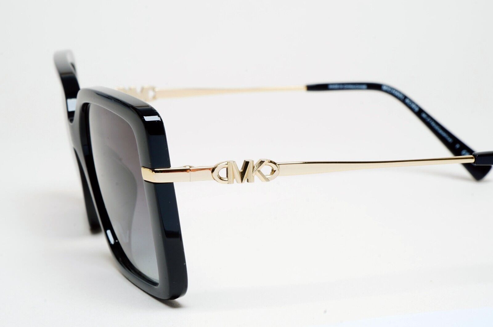 Michael Kors Sunglasses Black Gold Square Grey MK 2174U Castellina 3005/8G