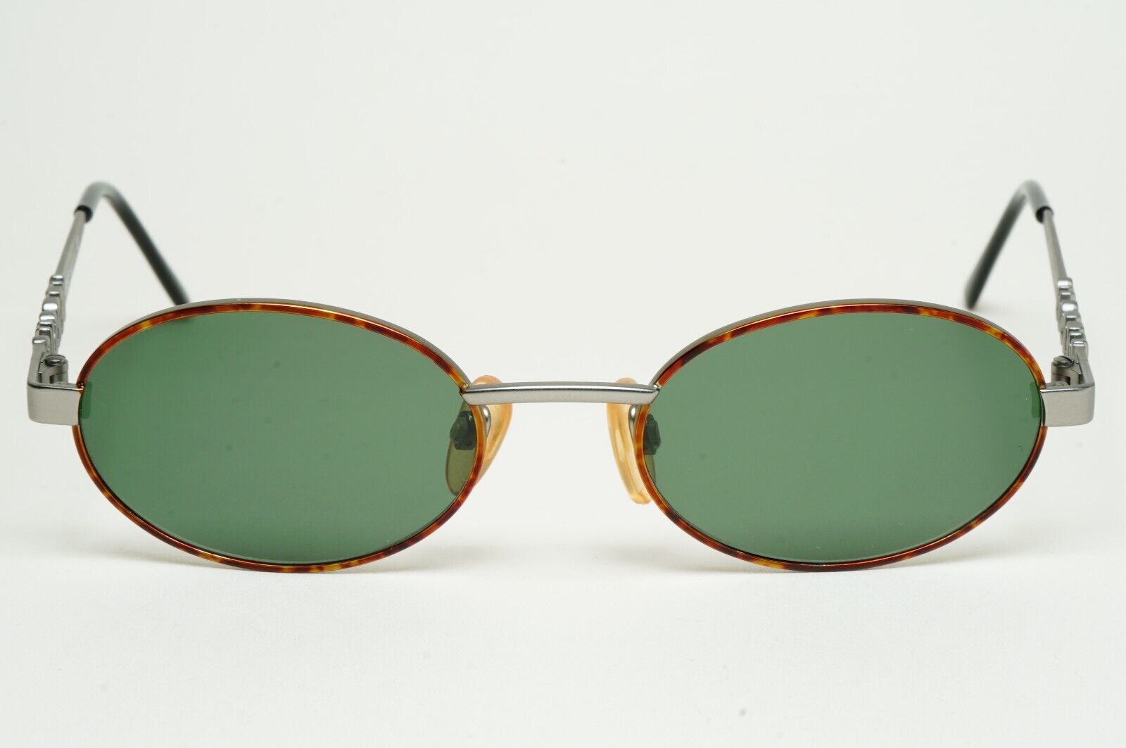 Versus Sunglasses 1996 by Gianni Versace Vintage Gunmetal Green MOD R26 COL 27M