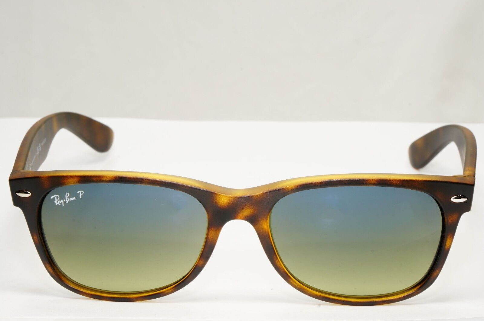 Ray-Ban Sunglasses Polarised New Wayfarer Matte Havana RB 2132  894/76 55mm
