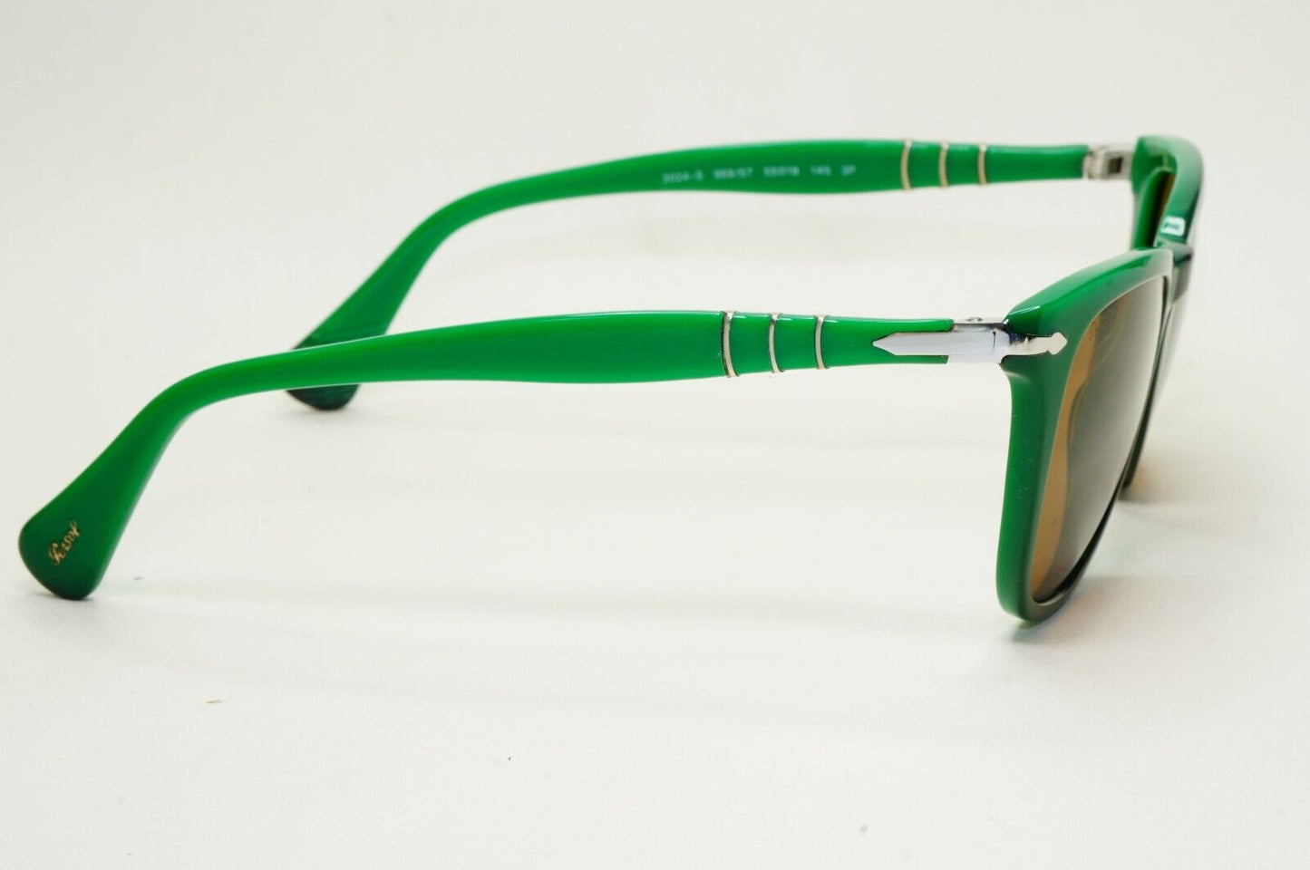 Persol Sunglasses 2012 Capri Polarized Green Brown 3024-S 959/57 52mm [a] 210924