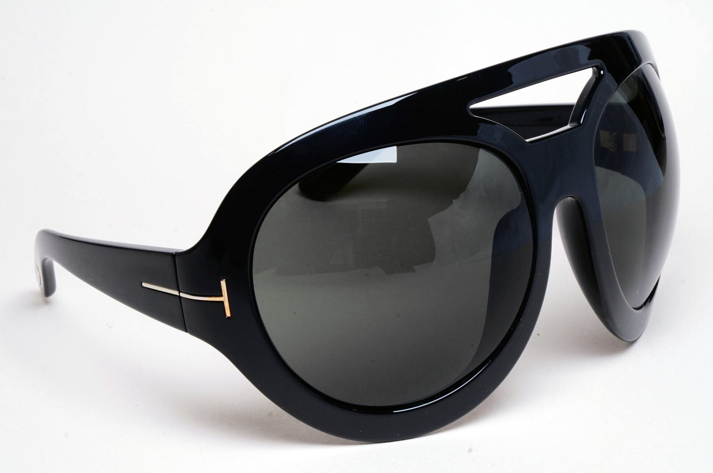Tom Ford Sunglasses Serena-02 Black Wrap Ski Large Oversized FT0886 TF 886 01A