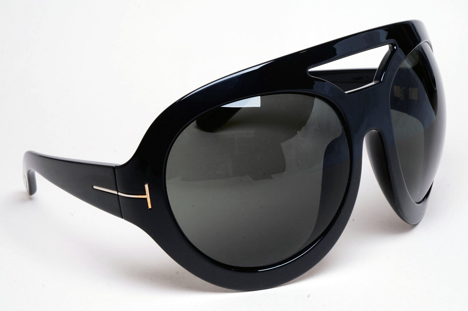 Tom Ford Sunglasses Serena-02 Black Wrap Ski Large Oversized FT0886 TF 886 01A