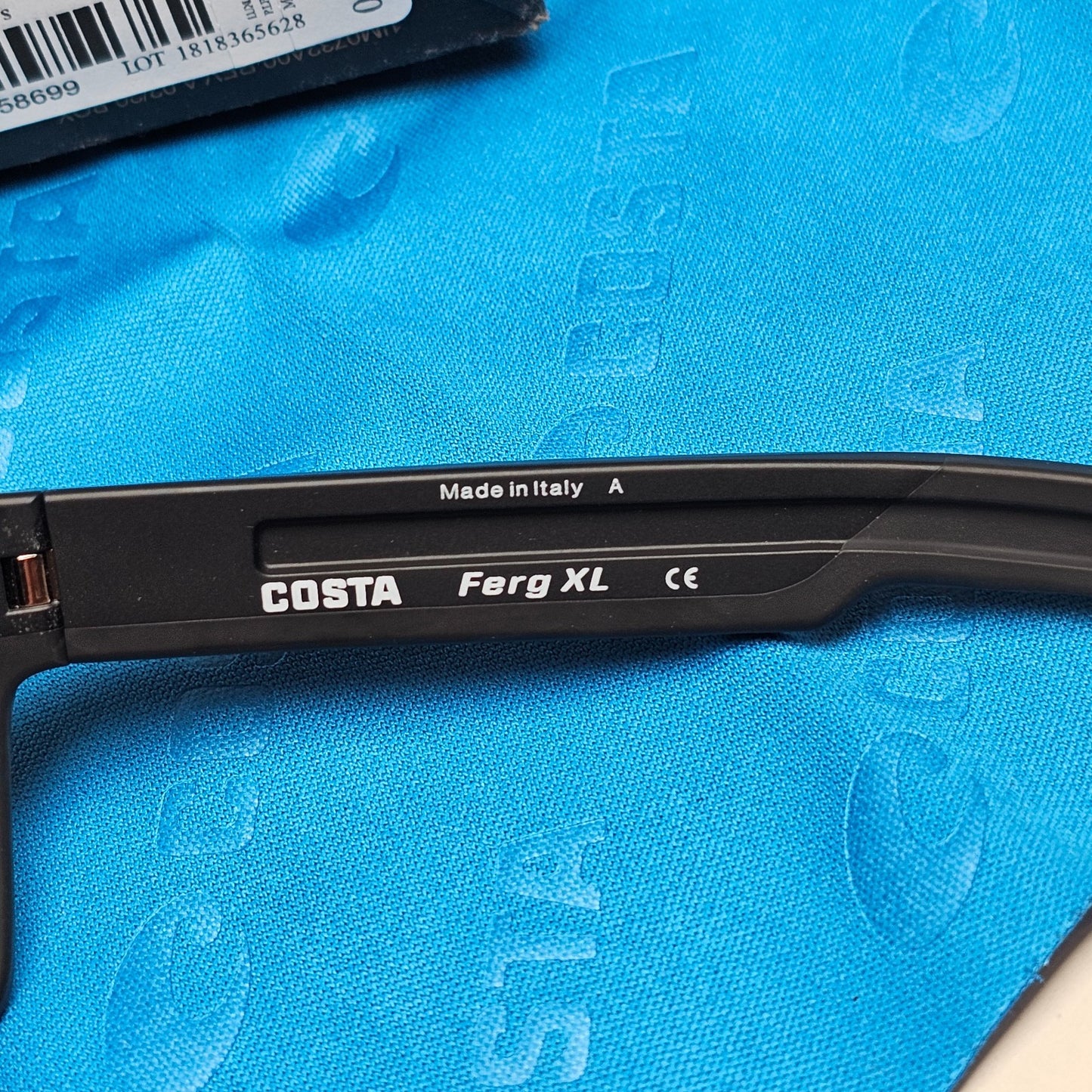 Costa Del Mar Sunglasses Ferg XL Polarized Blue 580P Mirror Black B06S9012 05
