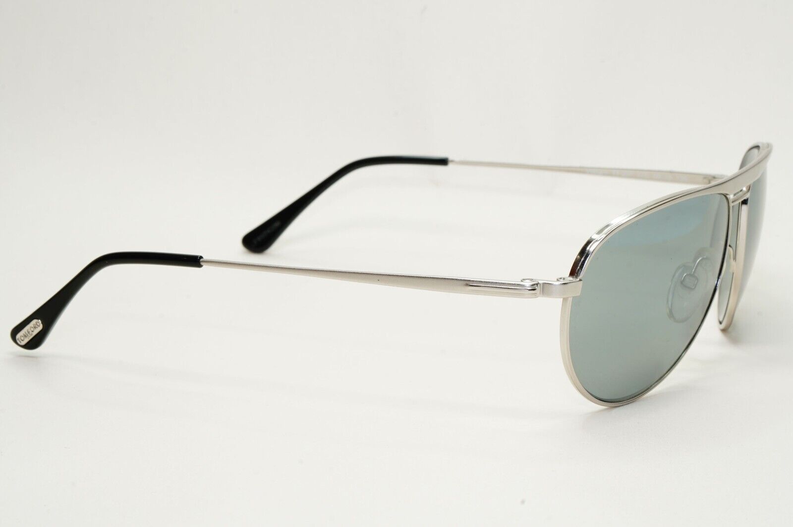 Tom Ford Sunglasses William Matte Paladium Silver Mirror Pilot FT0207 TF 207 17C